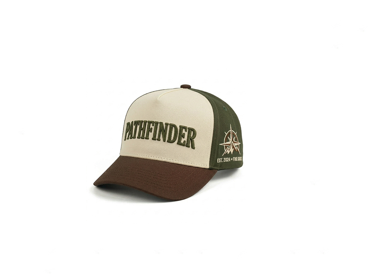 Pathfinder Two-Tone Embroidered Trucker Snapback Cap