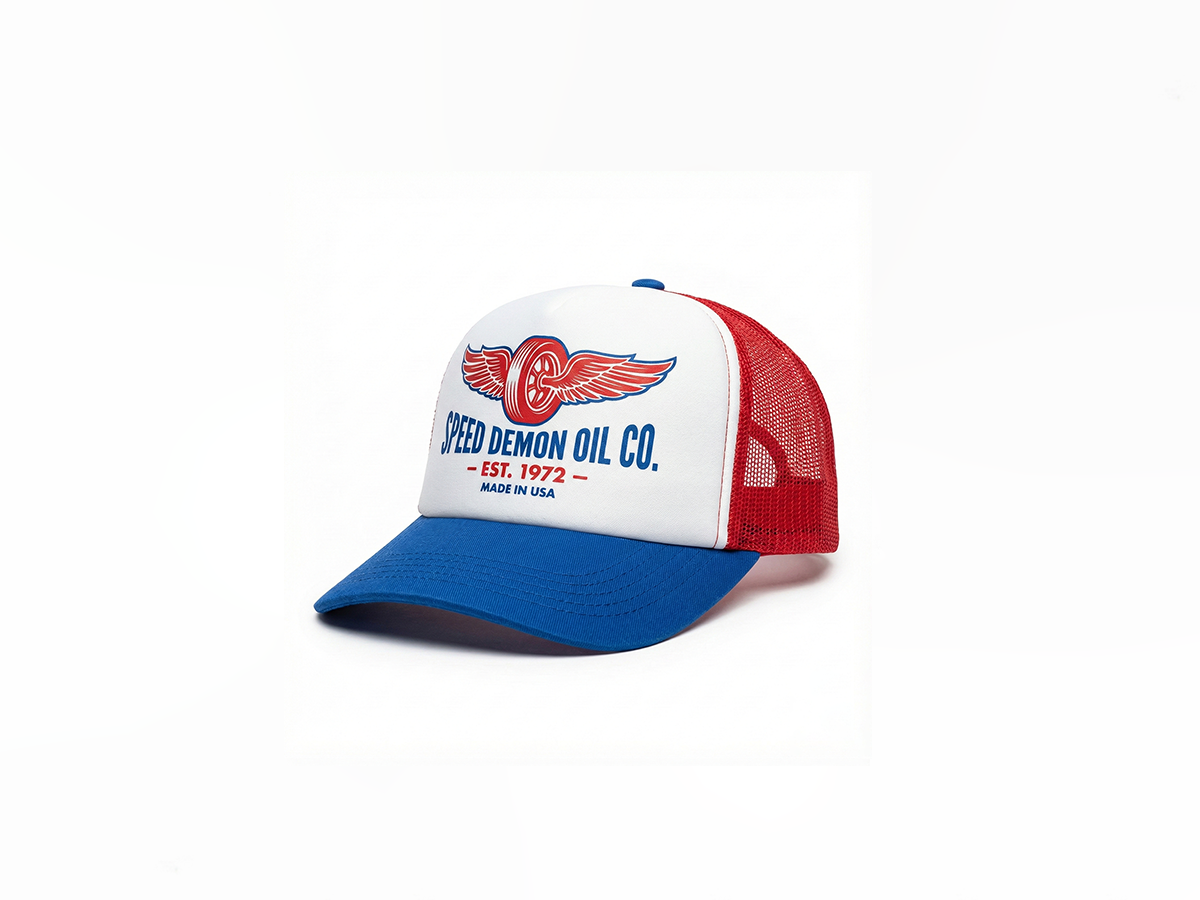 Speed Demon Mesh Trucker Cap