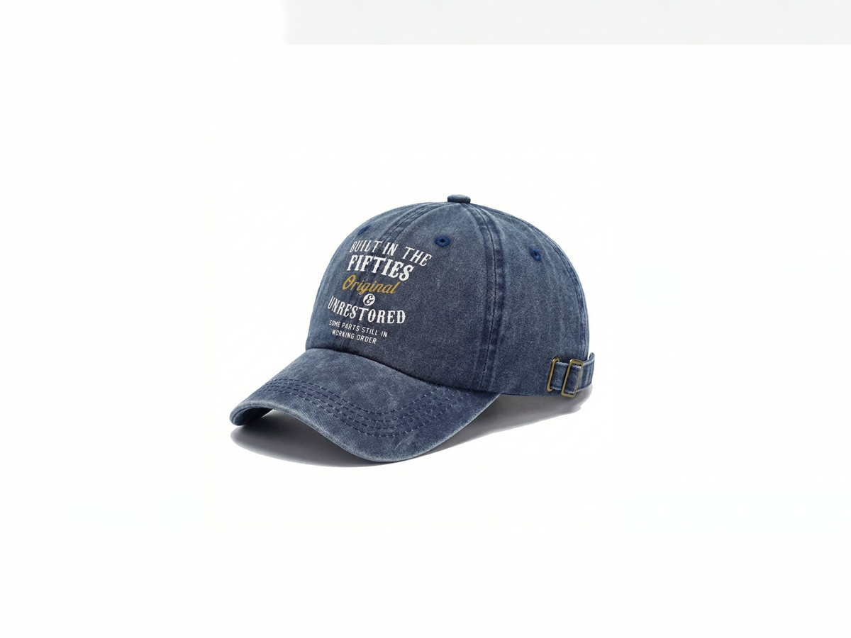 Built in the Fifties Slogan Vintage Washed Dad Hat
