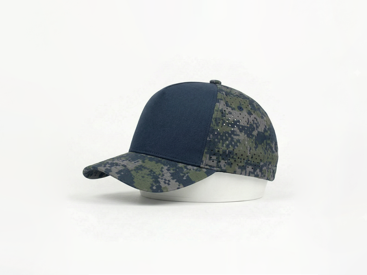 Digital Camo Two-Tone Perforated Performance Cap