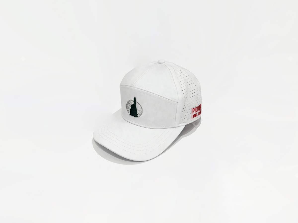 Perforated Lightweight Performance Cap with Woven Patch